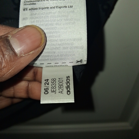 Adidas Women's Black/Gray Body Con Long Sleeve Dress - Picture 7 of 8